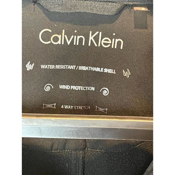 Calvin Klein Women's Hooded Trench Coat Long Sleeves Pockets Blue Size Small - Picture 5 of 9